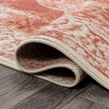 Kelly rosalia Cottage Medallion Area Rug